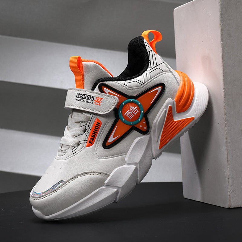Children’s Basketball Sneakers – Leather Upper Strong Support | Stylish Design | Built for Play - SMARTMARTNZ