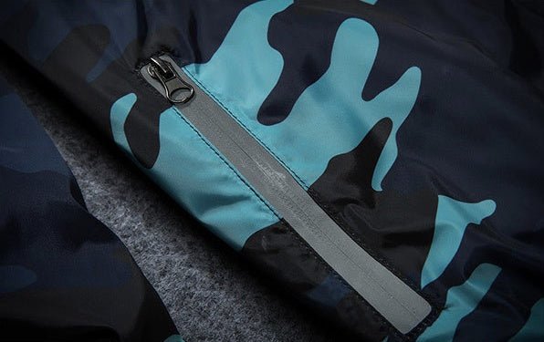 COVRLGE Men’s Camouflage Hooded Jacket – Stylish Outdoor Streetwear - SMARTMARTNZ