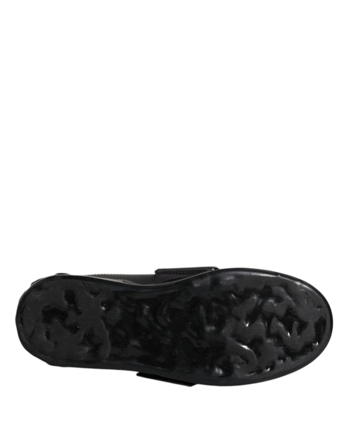 Dolce & Gabbana Black D&G AMORE Low Top Sneakers Shoes - SMARTMARTNZ