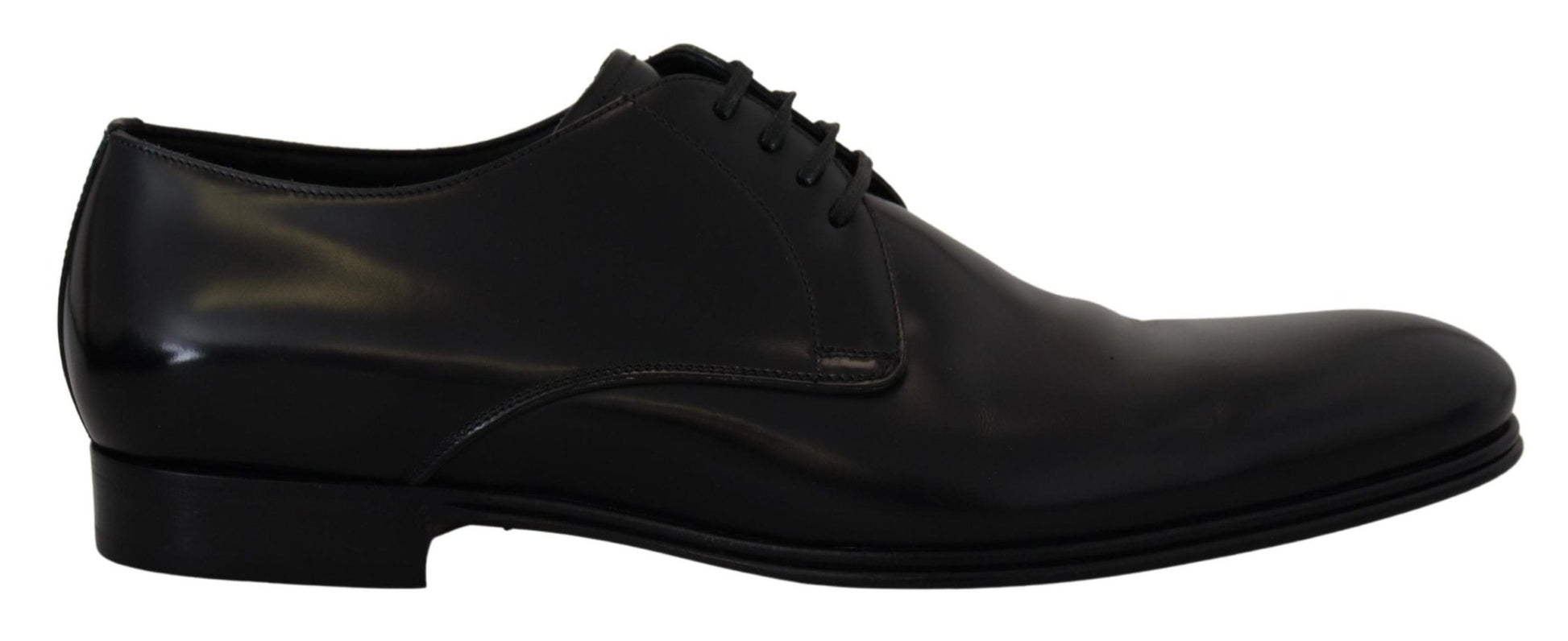 Dolce & Gabbana Black Leather Formal Dress Shoes - SMARTMARTNZ