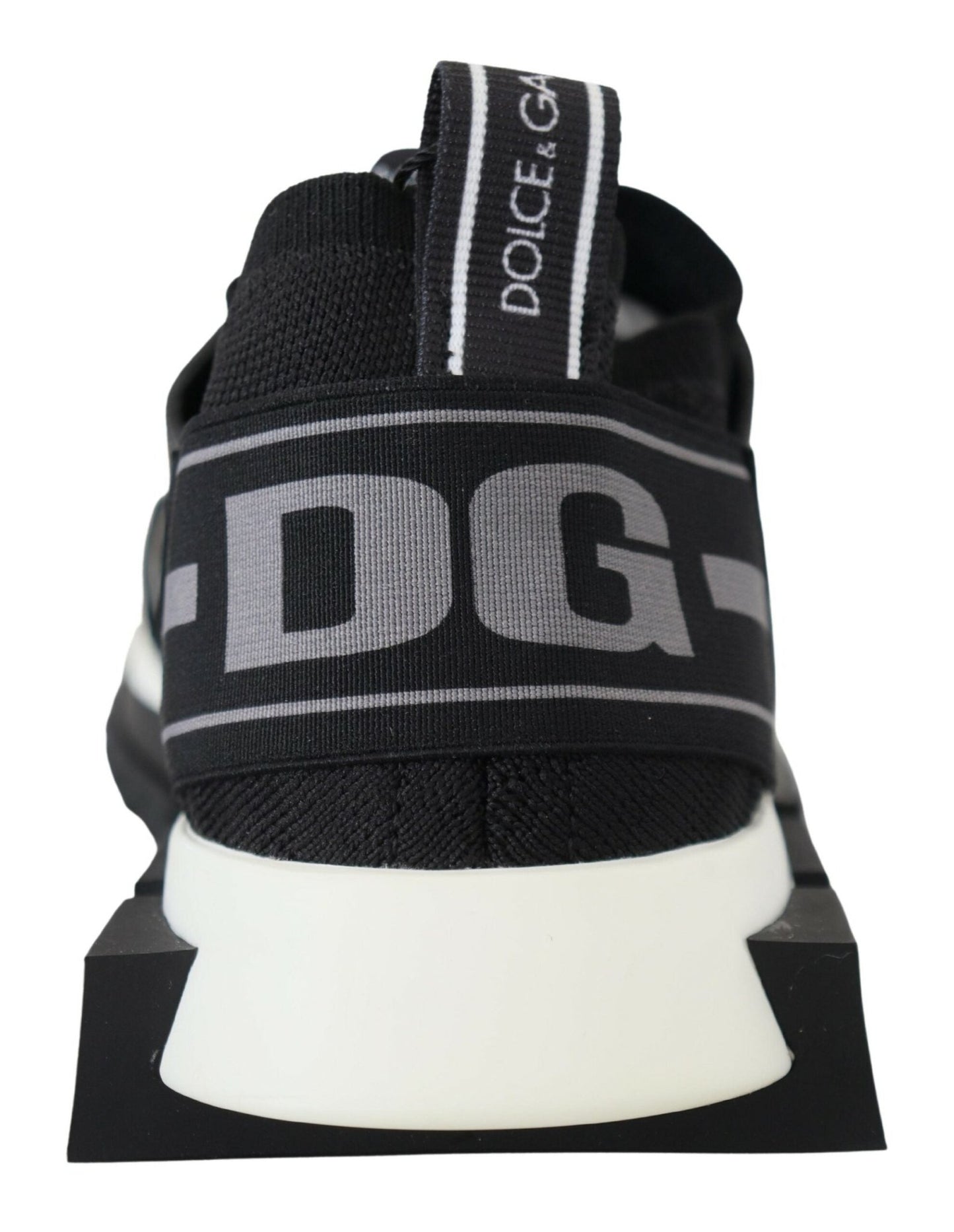 Dolce & Gabbana Black Mesh Sorrento Trekking Sneakers Shoes - SMARTMARTNZ