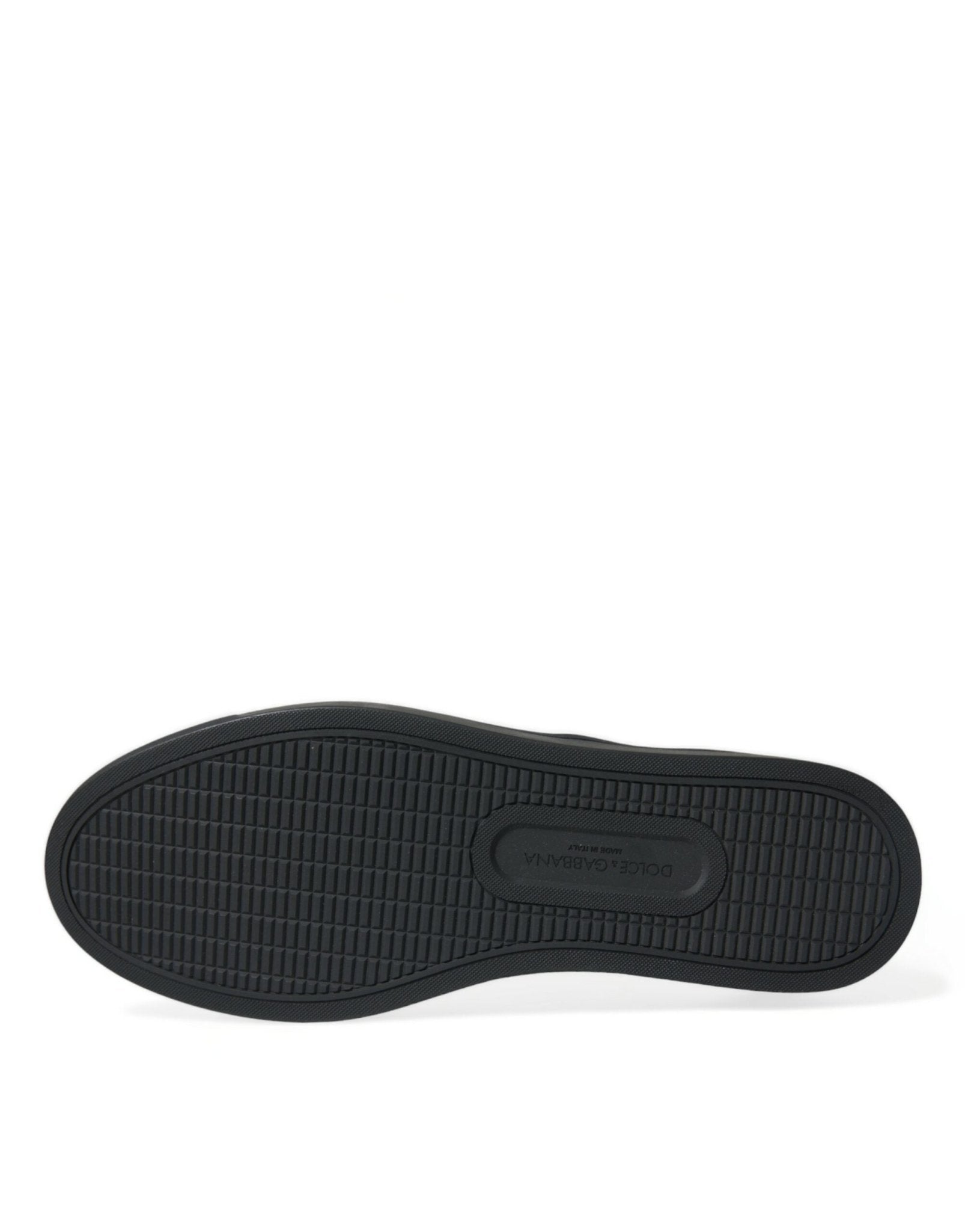 Dolce & Gabbana Brown Leopard Pony Hair Leather Sneakers Shoes - SMARTMARTNZ