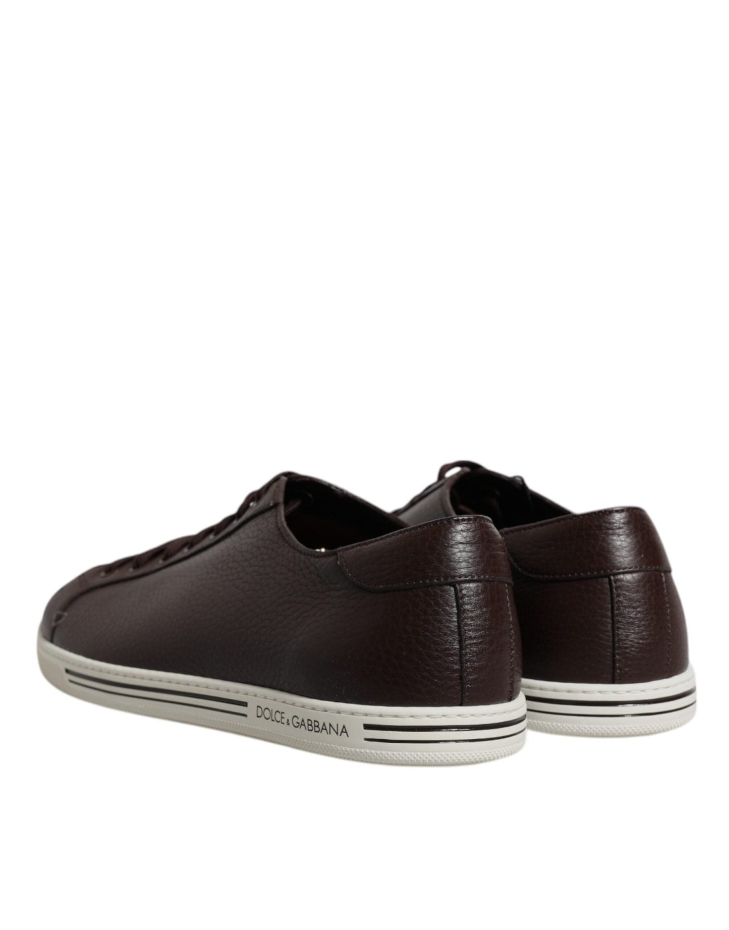 Dolce & Gabbana Brown Low Top Men Saint Tropez Sneakers Shoes - SMARTMARTNZ