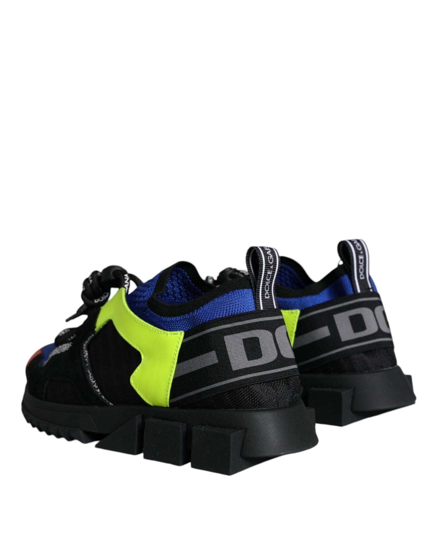 Dolce & Gabbana Multicolor Mesh Sorrento Trekking Sneakers Shoes - SMARTMARTNZ