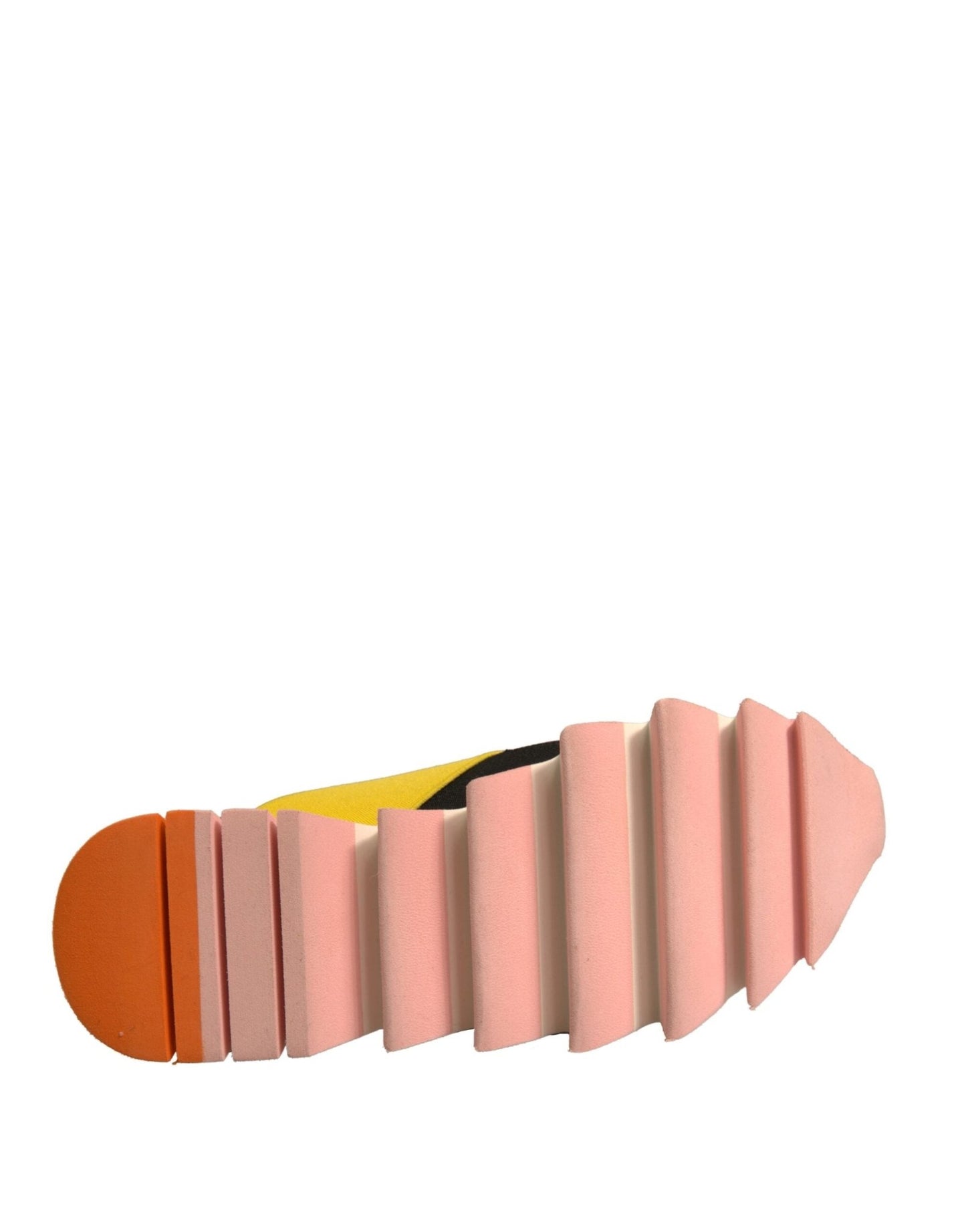 Dolce & Gabbana Multicolor Neoprene Elastic Ibiza Sneakers Shoes - SMARTMARTNZ