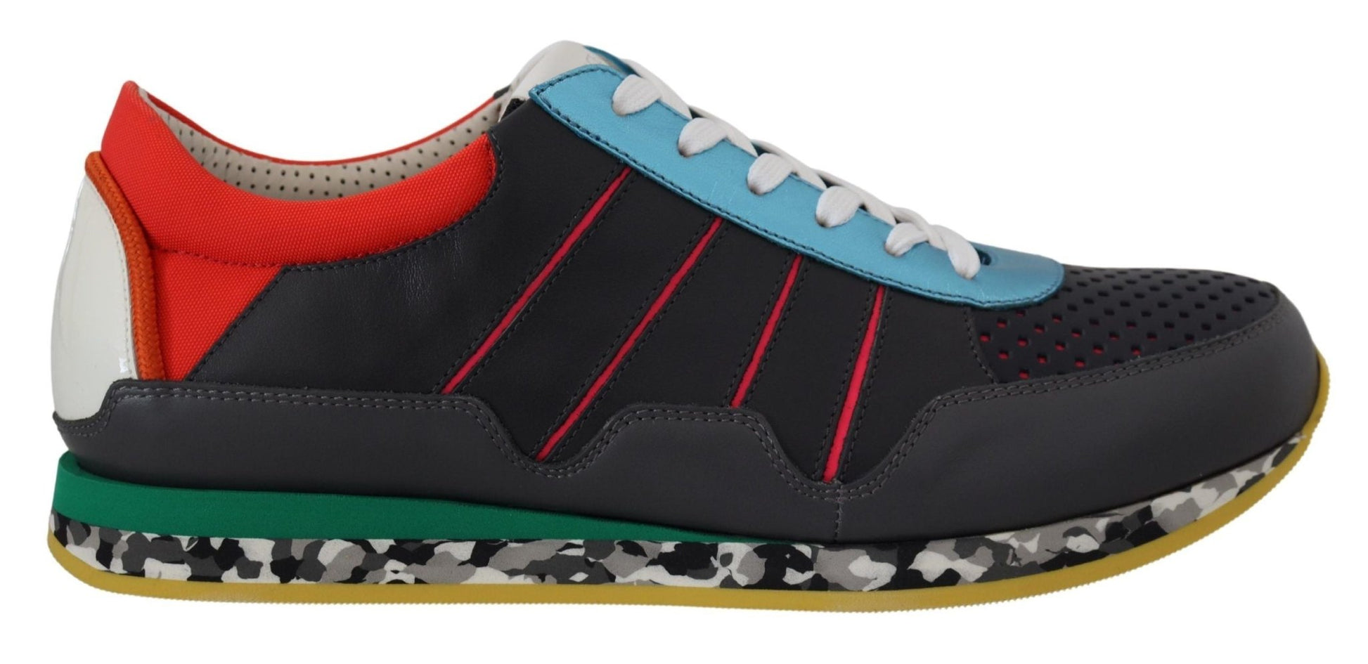 Dolce & Gabbana Multicolor Sport Low Top Shoes Sneakers - SMARTMARTNZ