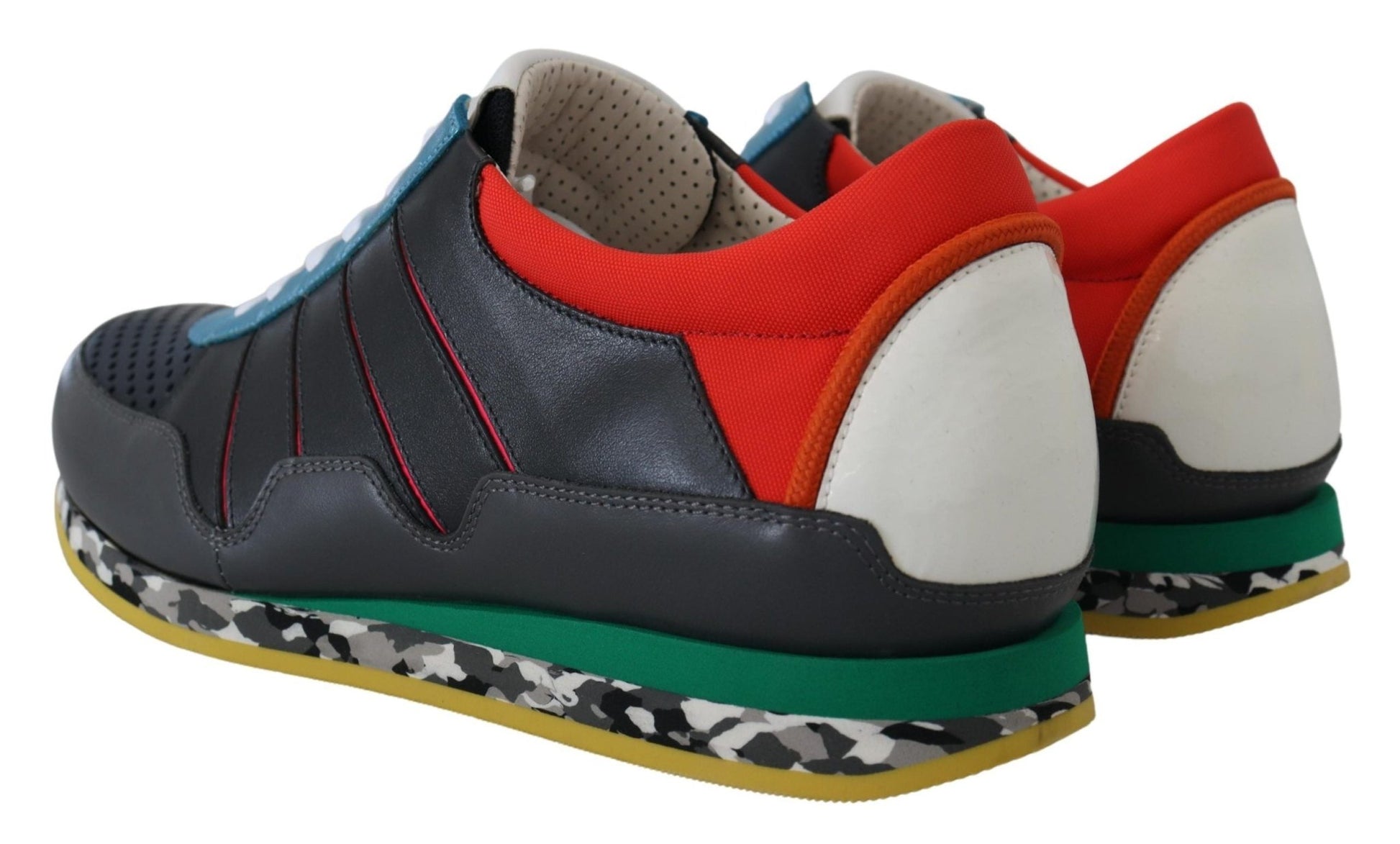 Dolce & Gabbana Multicolor Sport Low Top Shoes Sneakers - SMARTMARTNZ