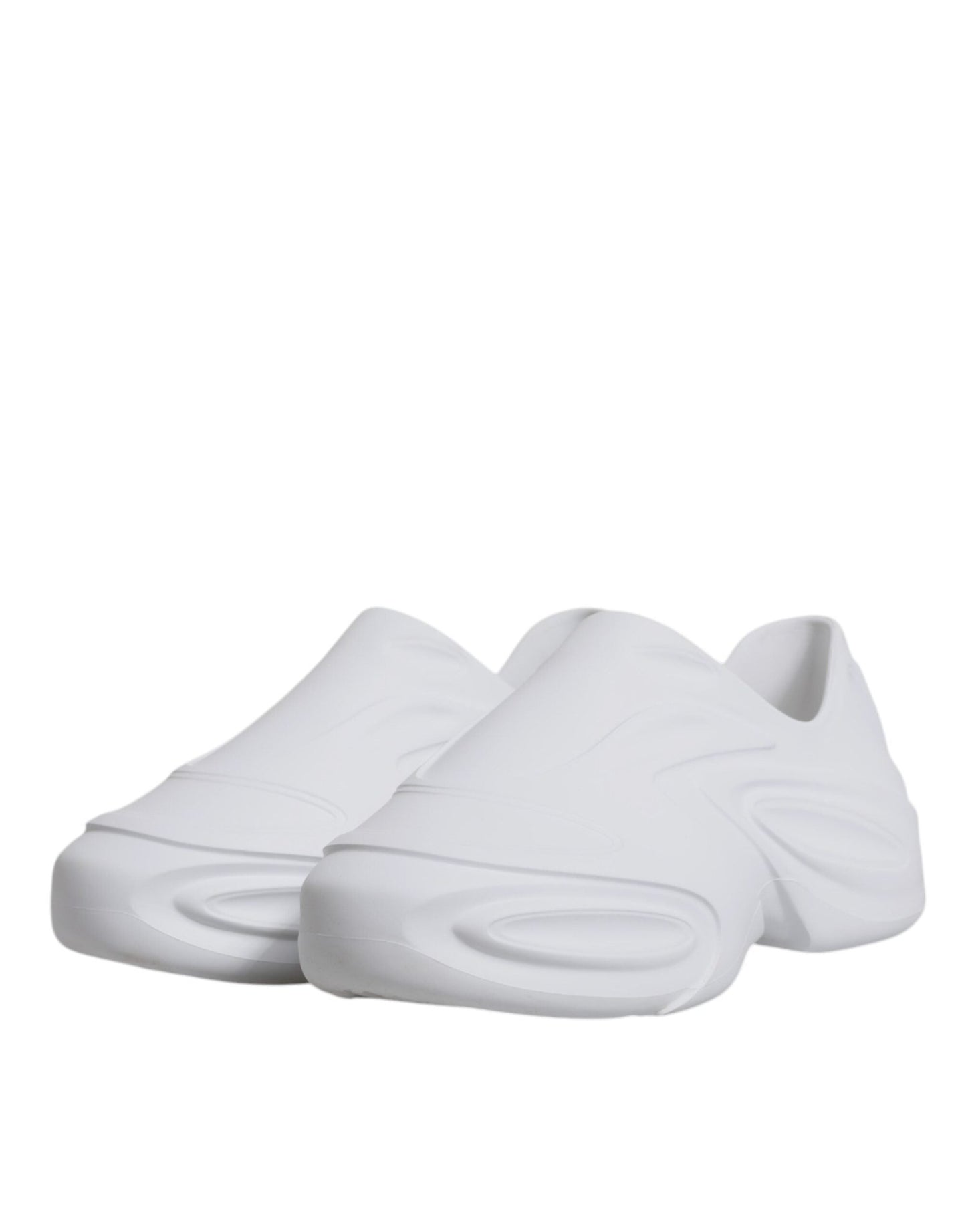 Dolce & Gabbana White Daymaster Low Top Men Sneakers Shoes - SMARTMARTNZ