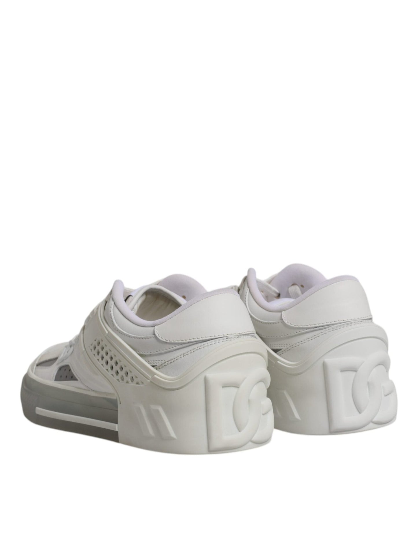 Dolce & Gabbana White DG Logo CUSTOM 2.Zero Sneakers Shoes - SMARTMARTNZ