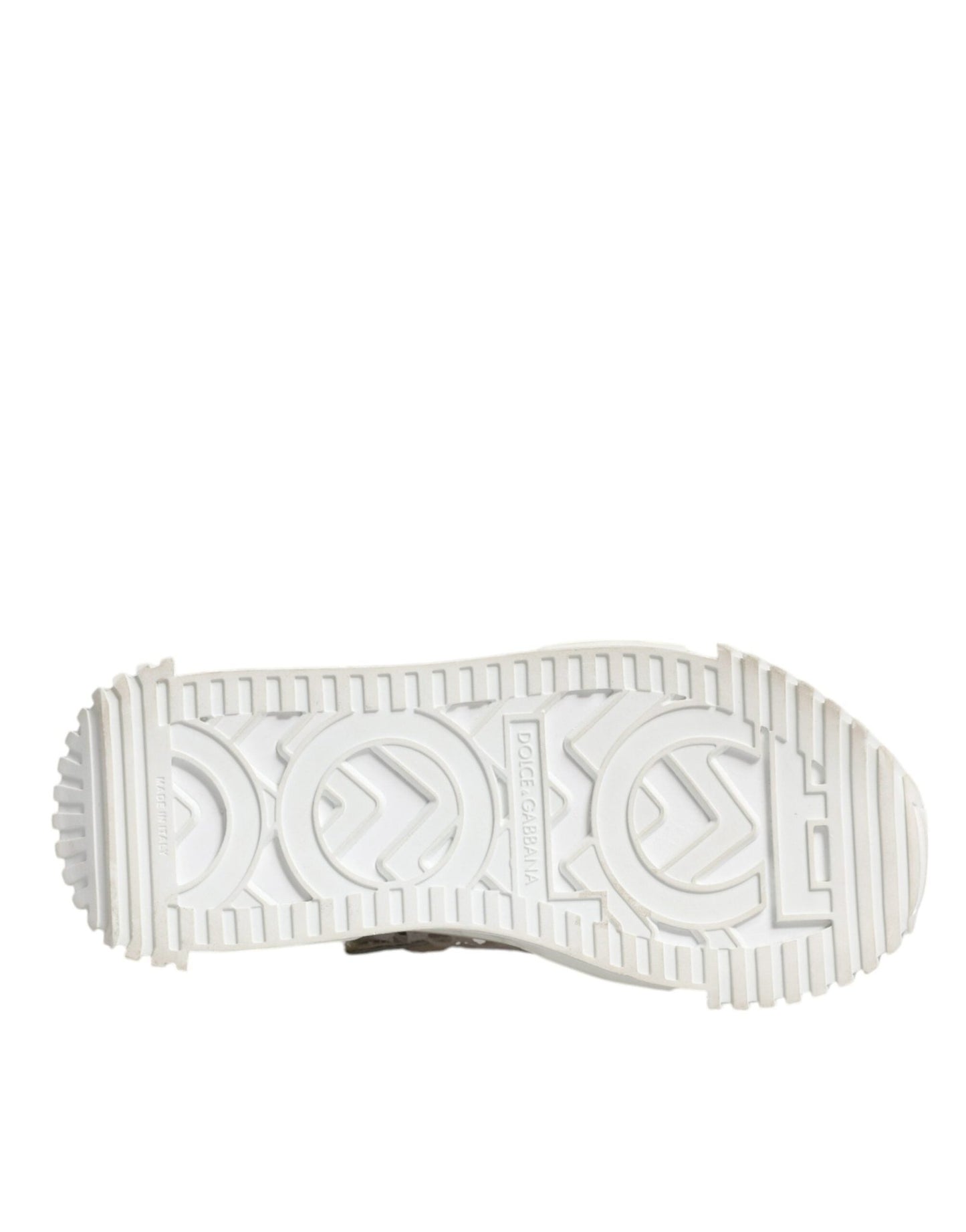 Dolce & Gabbana White Mesh NS1 Low Top Sports Sneaker Shoes - SMARTMARTNZ
