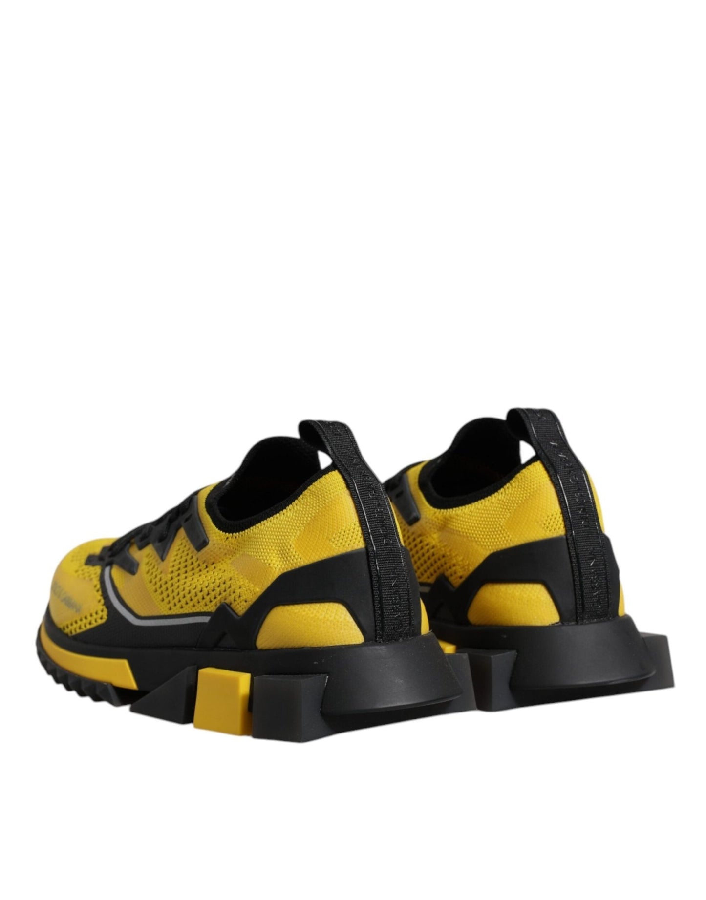 Dolce & Gabbana Yellow SORRENTO Sport Stretch Sneakers Shoes - SMARTMARTNZ