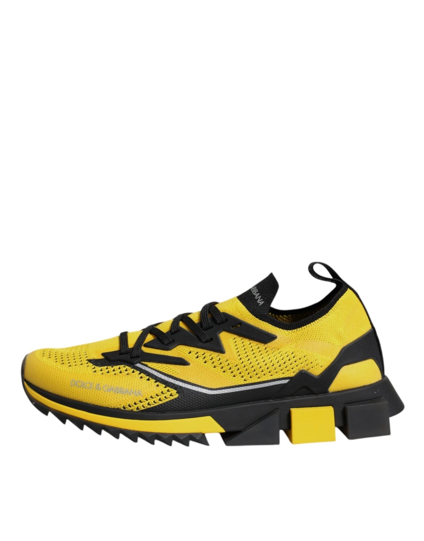 Dolce & Gabbana Yellow SORRENTO Sport Stretch Sneakers Shoes - SMARTMARTNZ