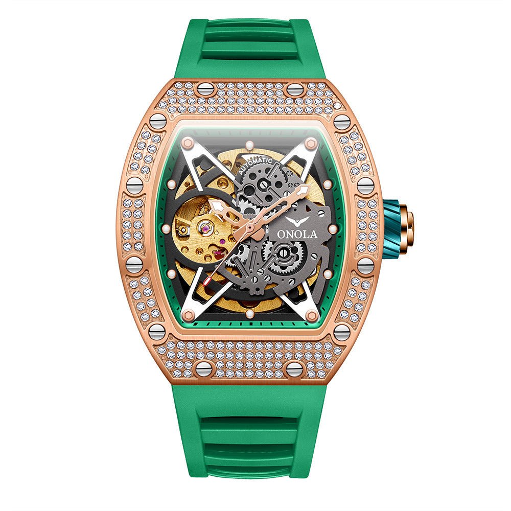 Fully - Jewelled Men’s Automatic Mechanical Watch – Luxury Self - Winding - SMARTMARTNZ