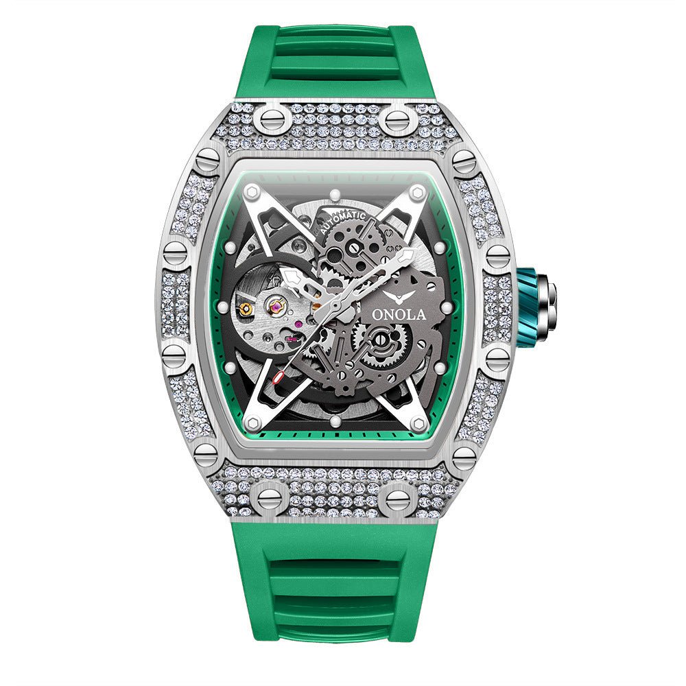 Fully - Jewelled Men’s Automatic Mechanical Watch – Luxury Self - Winding - SMARTMARTNZ