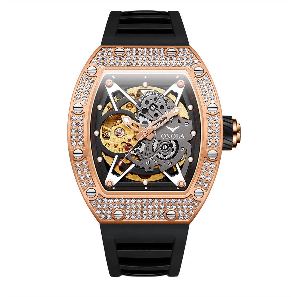 Fully - Jewelled Men’s Automatic Mechanical Watch – Luxury Self - Winding - SMARTMARTNZ