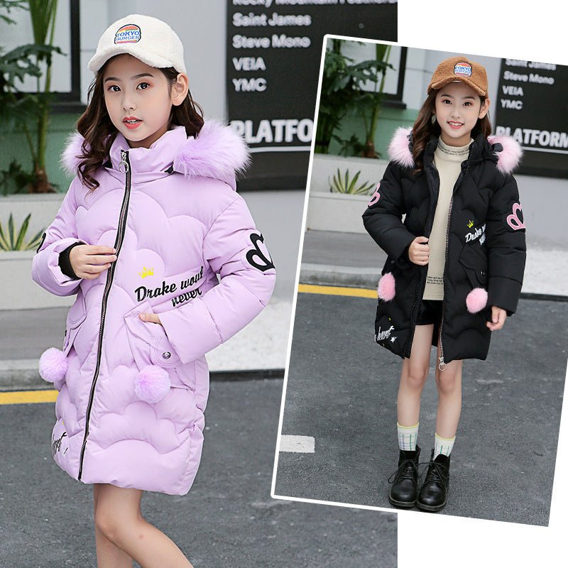 Girls’ Cotton - Padded Jackets – Winter Essential Fashionable Warmth | Easy to Layer - SMARTMARTNZ