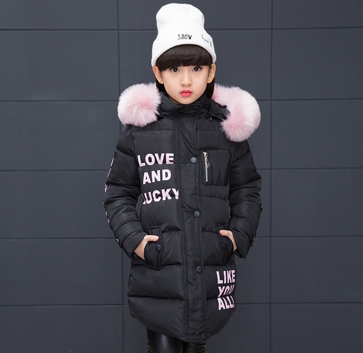 Girls’ Cotton - Padded Jackets – Winter Essential Fashionable Warmth | Easy to Layer - SMARTMARTNZ