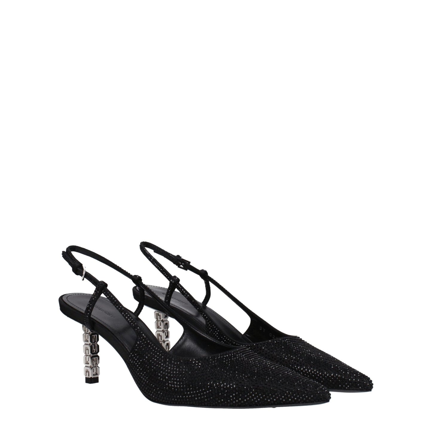 Givenchy Black Fabric High Heel Pumps - SMARTMARTNZ