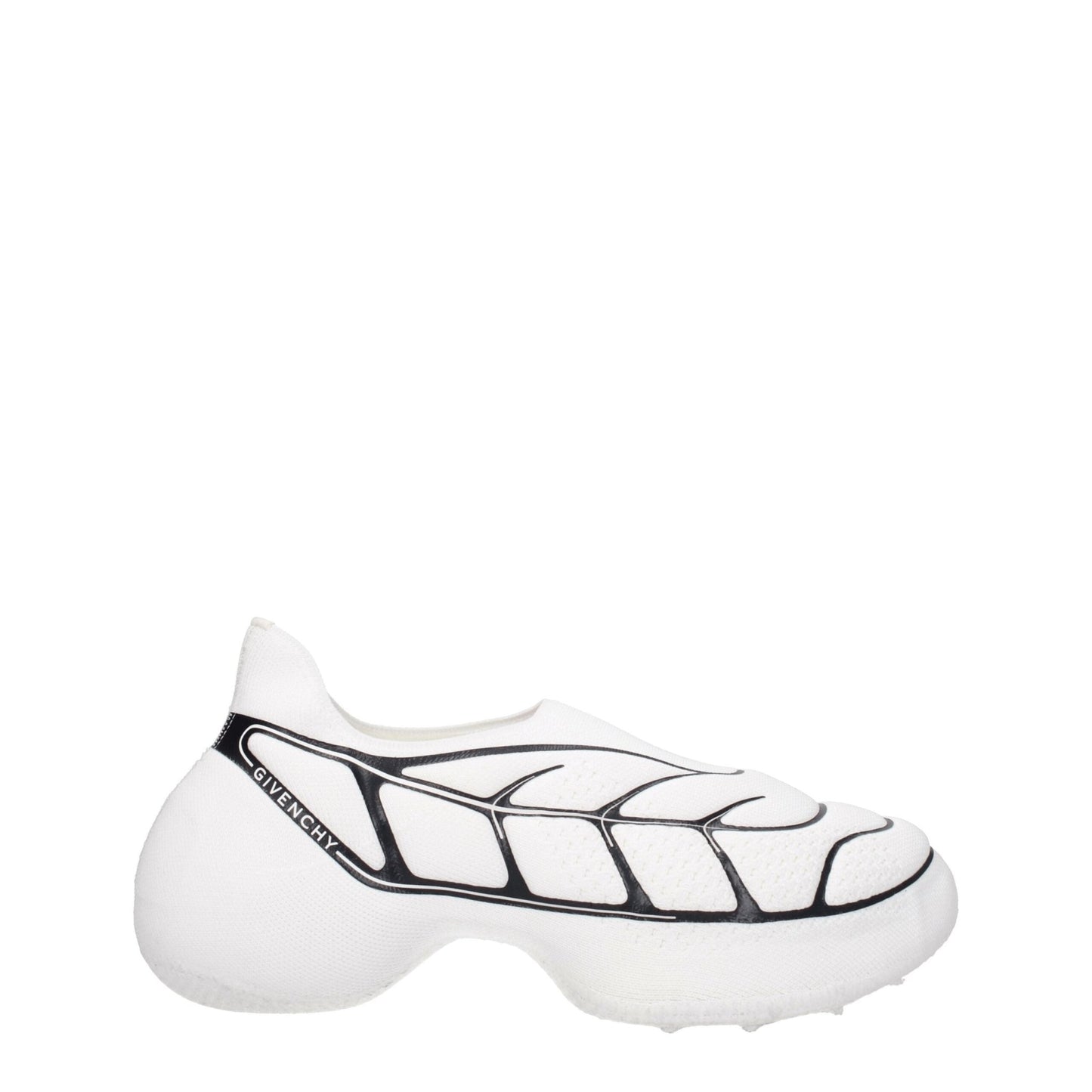 Givenchy White Fabric Low Tops - SMARTMARTNZ