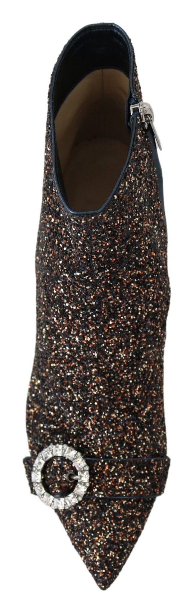 Jimmy Choo Amethyst Mix Hanover Heeled Glitter Boots - SMARTMARTNZ