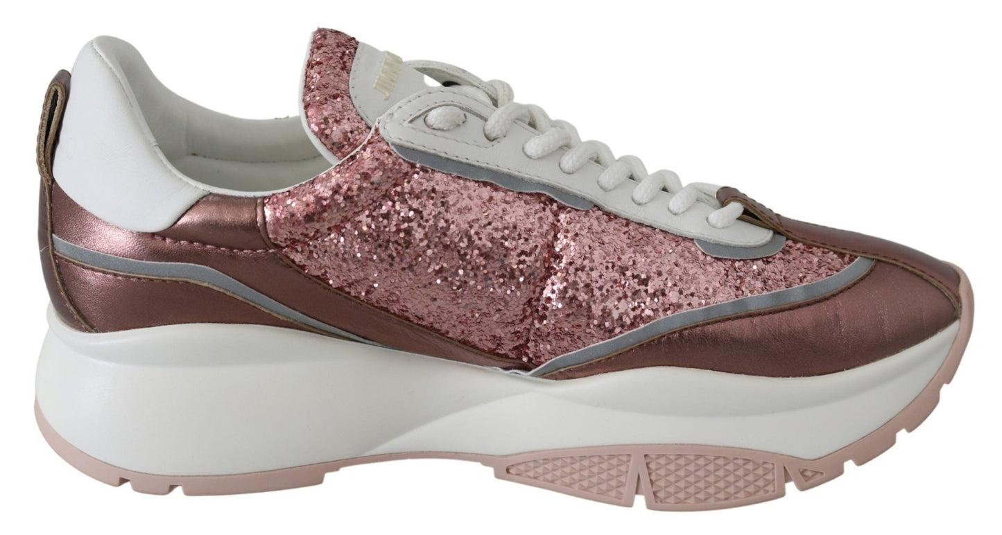 Jimmy Choo Candyfloss Glitter Sneaker Euphoria - SMARTMARTNZ