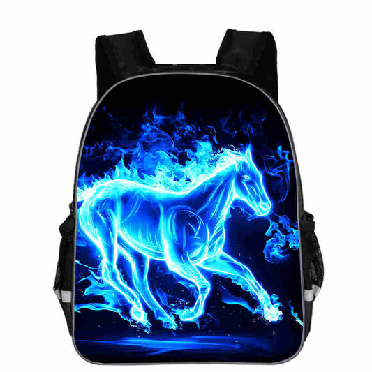 Kids’ Horse Cartoon School Backpack – Fun & Lightweight - SMARTMARTNZ
