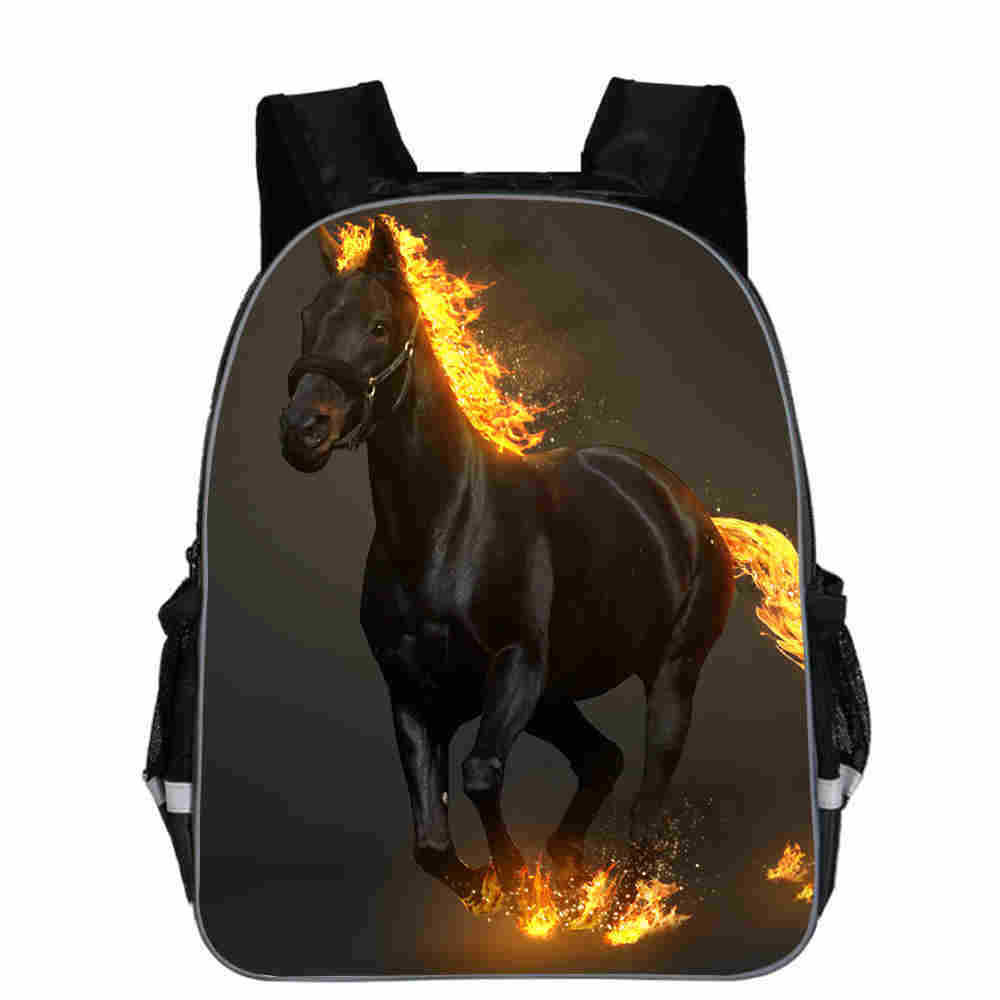Kids’ Horse Cartoon School Backpack – Fun & Lightweight - SMARTMARTNZ