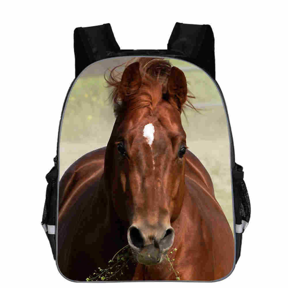 Kids’ Horse Cartoon School Backpack – Fun & Lightweight - SMARTMARTNZ