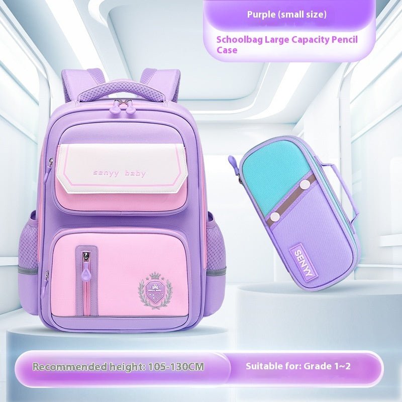 Kids’ Spine Protector School Backpack – Water - Repellent & Spacious - SMARTMARTNZ