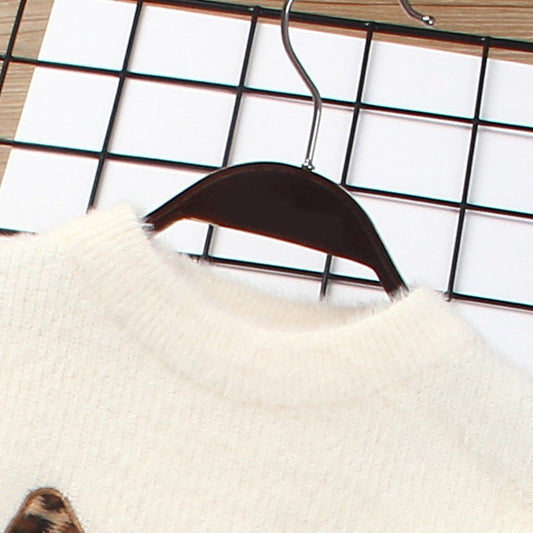 Knitted Sweater Outfit for Children 2 - Piece Set | Stretchy & Breathable | Everyday Wear - SMARTMARTNZ