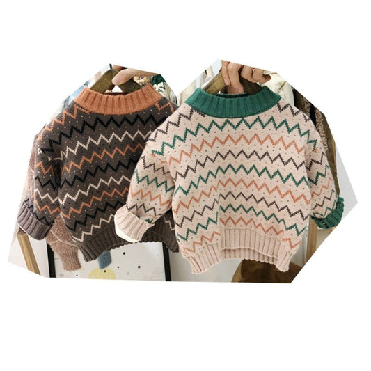 Korean Version Of Childrens Clothing Mens And Womens Baby Sweater - SMARTMARTNZ