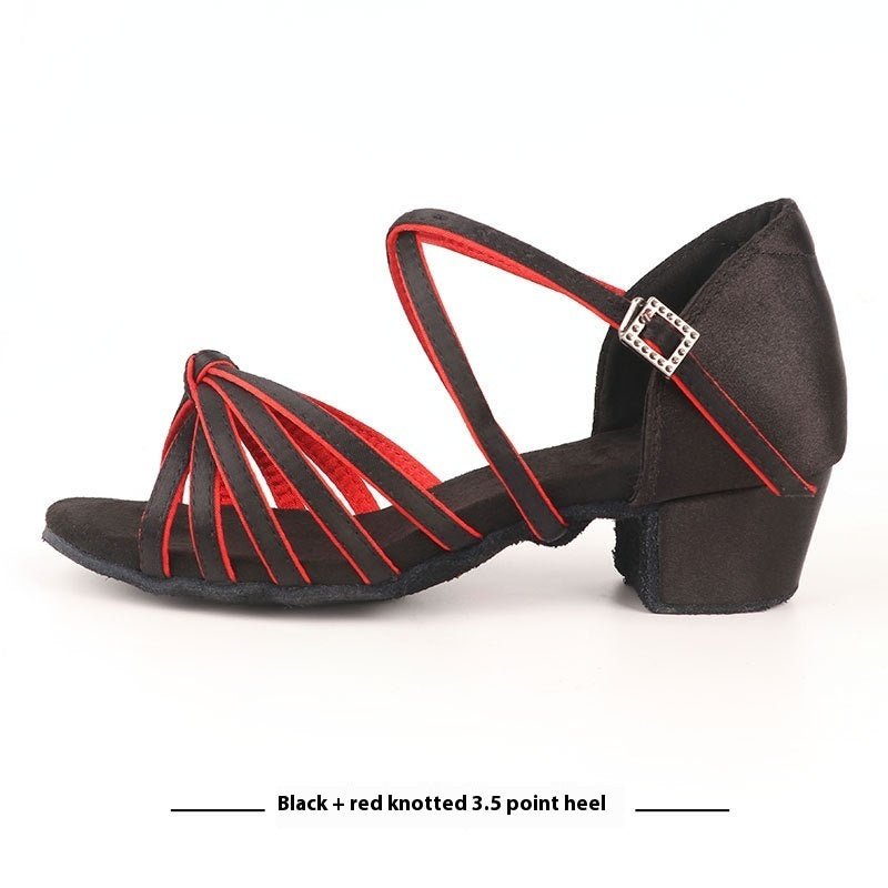 Latin Ballroom Dancing Shoes – Competition Grade Flexible Sole • Elegant Look • Exact for Dancing - SMARTMARTNZ