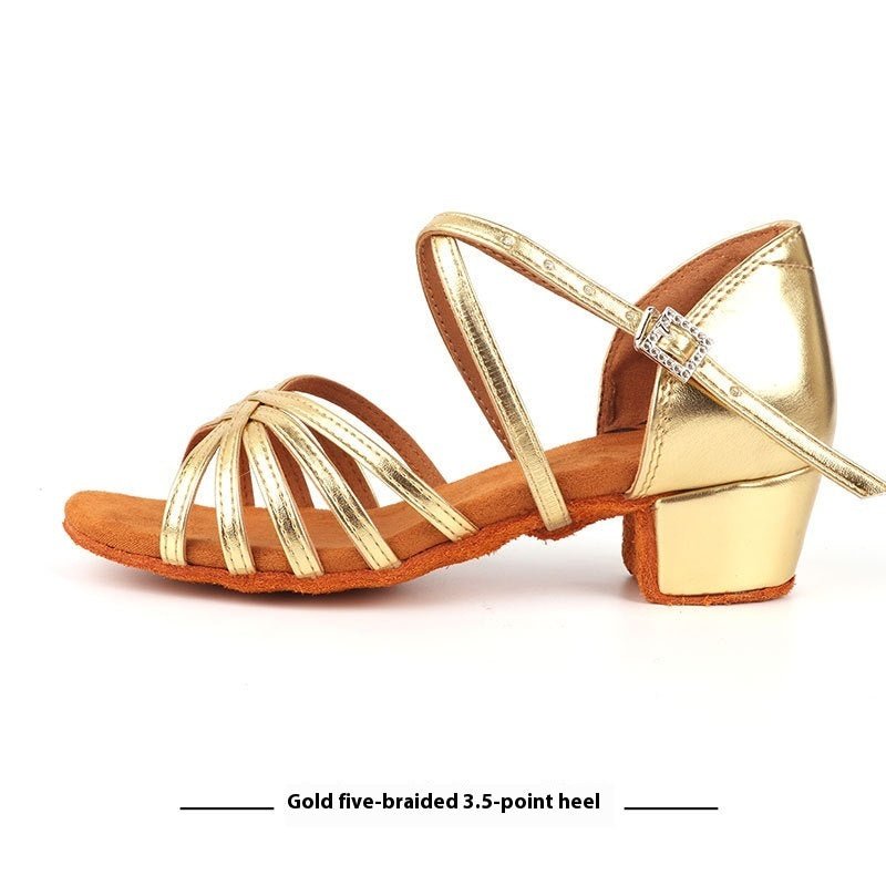 Latin Ballroom Dancing Shoes – Competition Grade Flexible Sole • Elegant Look • Exact for Dancing - SMARTMARTNZ