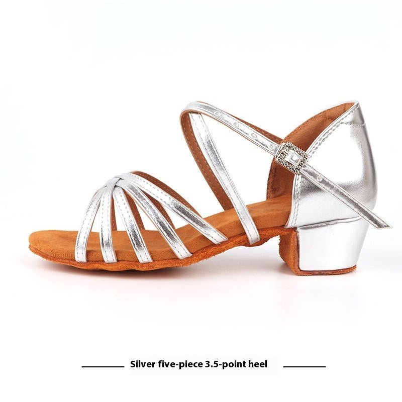 Latin Ballroom Dancing Shoes – Competition Grade Flexible Sole • Elegant Look • Exact for Dancing - SMARTMARTNZ