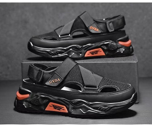 Lightweight Mesh Sandals – Men’s Summer Essential Platform Sole | Anti - Slip | Cool, Casual & Comfy - SMARTMARTNZ