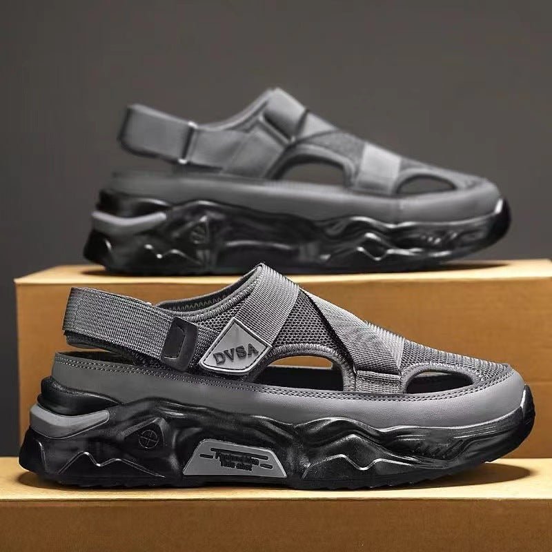 Lightweight Mesh Sandals – Men’s Summer Essential Platform Sole | Anti - Slip | Cool, Casual & Comfy - SMARTMARTNZ