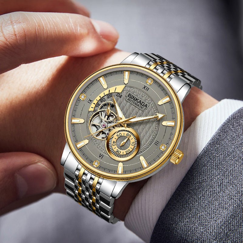 Men’s Automatic Mechanical Watch – Waterproof Multi - Dial Design - SMARTMARTNZ