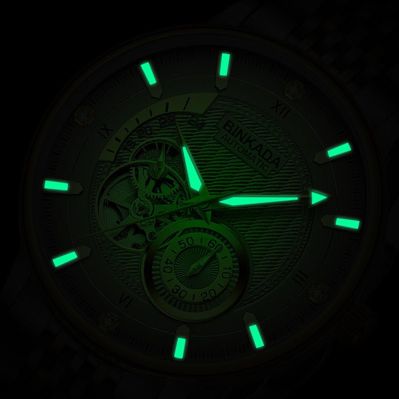 Men’s Automatic Mechanical Watch – Waterproof Multi - Dial Design - SMARTMARTNZ