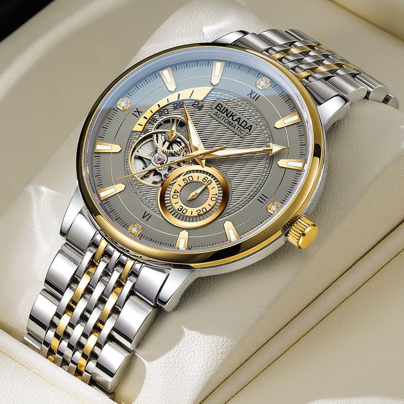 Men’s Automatic Mechanical Watch – Waterproof Multi - Dial Design - SMARTMARTNZ