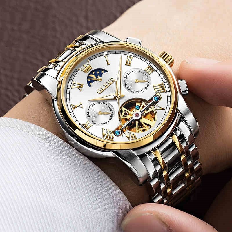 Men’s Automatic Waterproof Mechanical Watch - SMARTMARTNZ