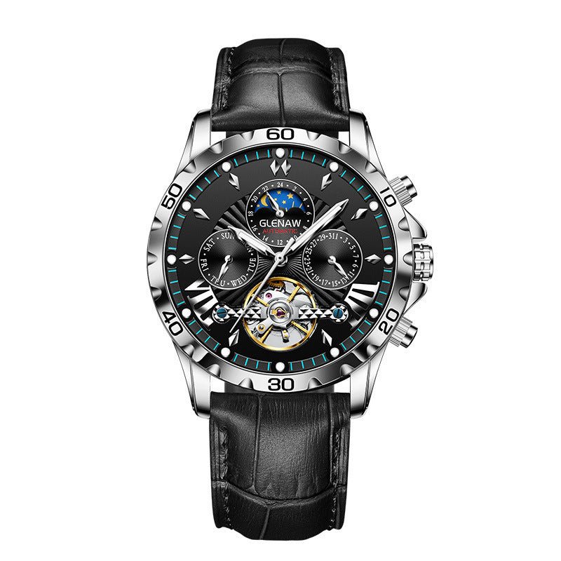 Men's Fashion Hollowed - out Watch Automatic Mechanical Watch - SMARTMARTNZ