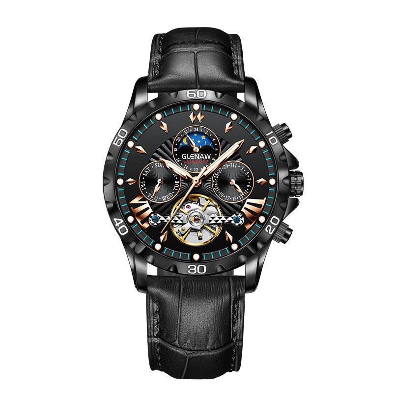 Men's Fashion Hollowed - out Watch Automatic Mechanical Watch - SMARTMARTNZ