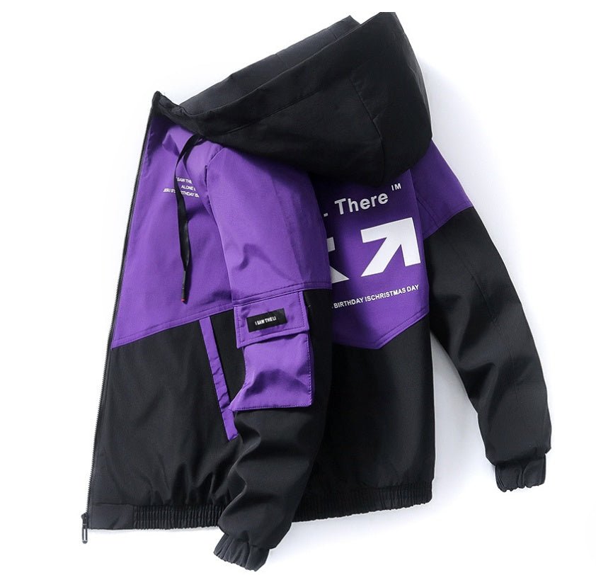 Men’s Fashion Printed Hooded Jacket - SMARTMARTNZ