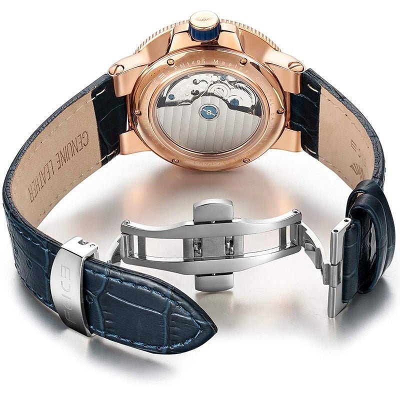 Men’s Mechanical Luxury Watch – Automatic, Luminous & Water - Resistant - SMARTMARTNZ