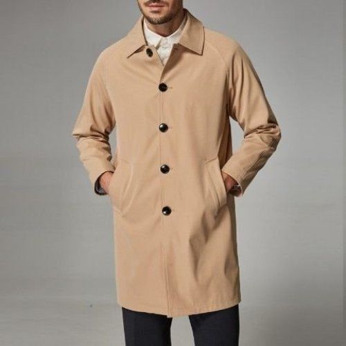 Men's Mid - length Loose Skin Trench Casual Thin Coat - SMARTMARTNZ
