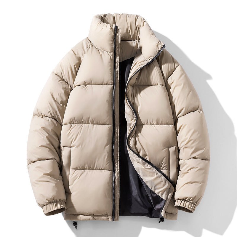 Men’s Pine Green Cotton Winter Jacket – Warm & Stylish Outerwear - SMARTMARTNZ