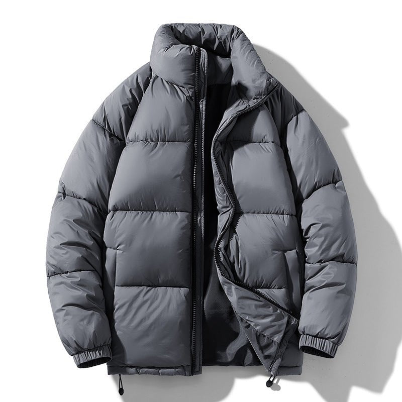 Men’s Pine Green Cotton Winter Jacket – Warm & Stylish Outerwear - SMARTMARTNZ