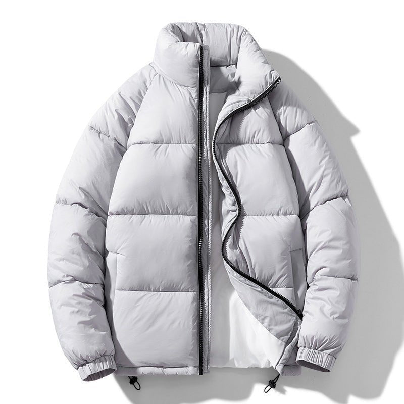 Men’s Pine Green Cotton Winter Jacket – Warm & Stylish Outerwear - SMARTMARTNZ