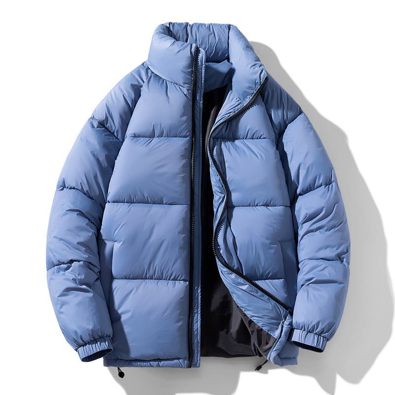 Men’s Pine Green Cotton Winter Jacket – Warm & Stylish Outerwear - SMARTMARTNZ