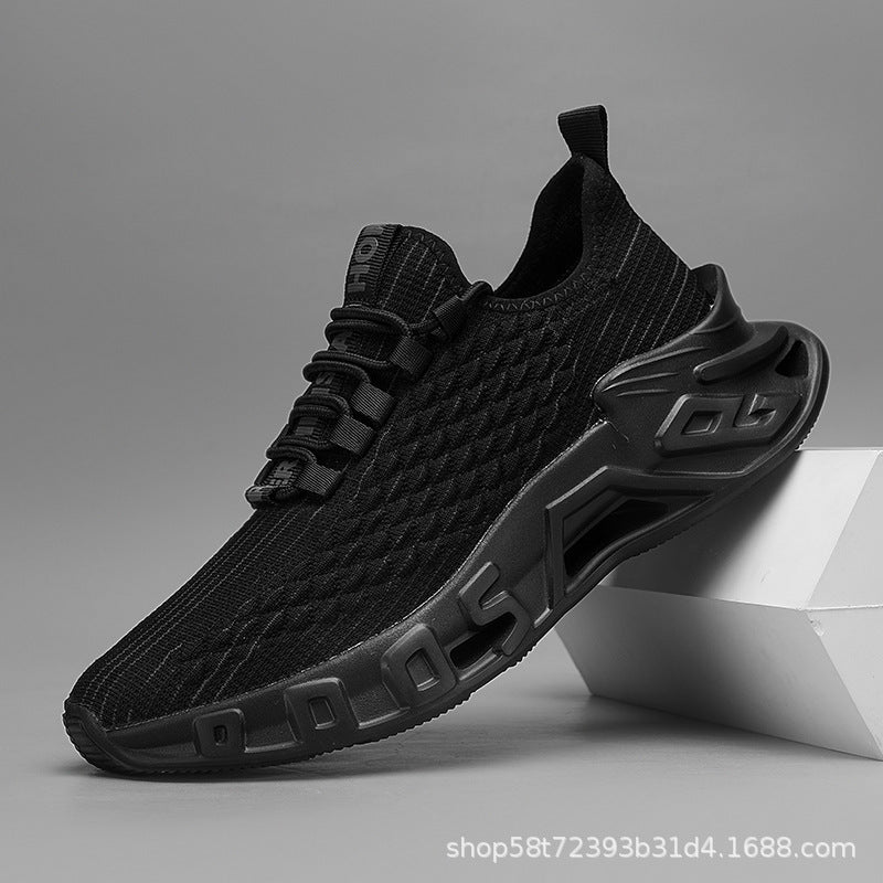 Men’s Plus Size Blade Sneakers – Breathable Mesh Running - SMARTMARTNZ